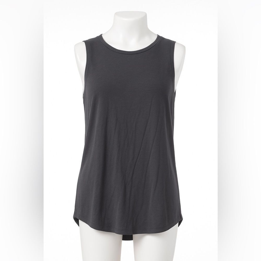 QOR cashmere modal blend tank top SMALL